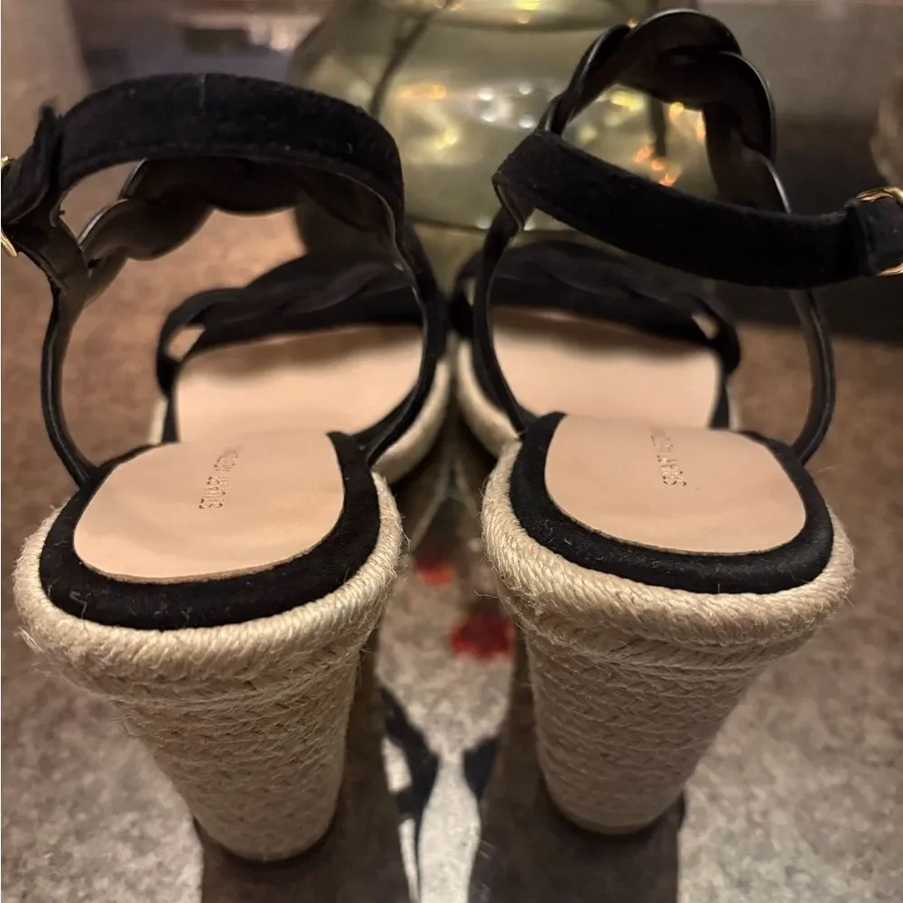 Stuart Weitzman Twist Espadrille Platform Wedge Sandal - Picture 5 of 6